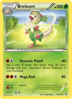 Breloom (Primal Clash #16/160)