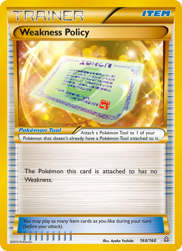 Weakness Policy (Primal Clash #164/160)