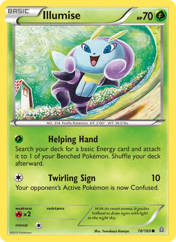 Illumise (Primal Clash #18/160)