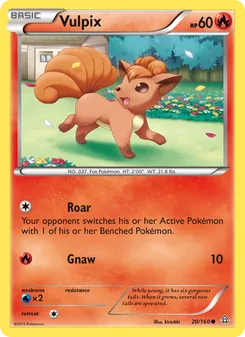 Vulpix (Primal Clash #20/160)