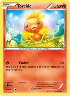 Torchic (Primal Clash #25/160)