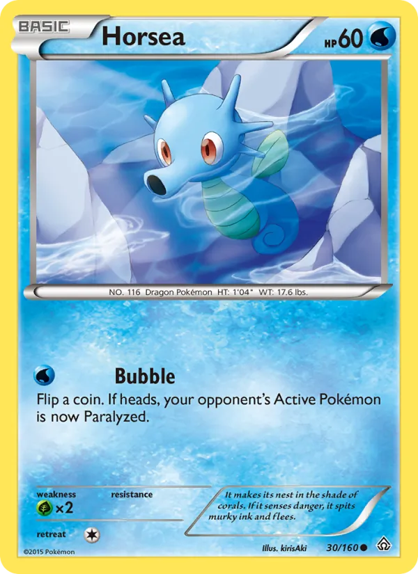 Horsea (Primal Clash #30/160)