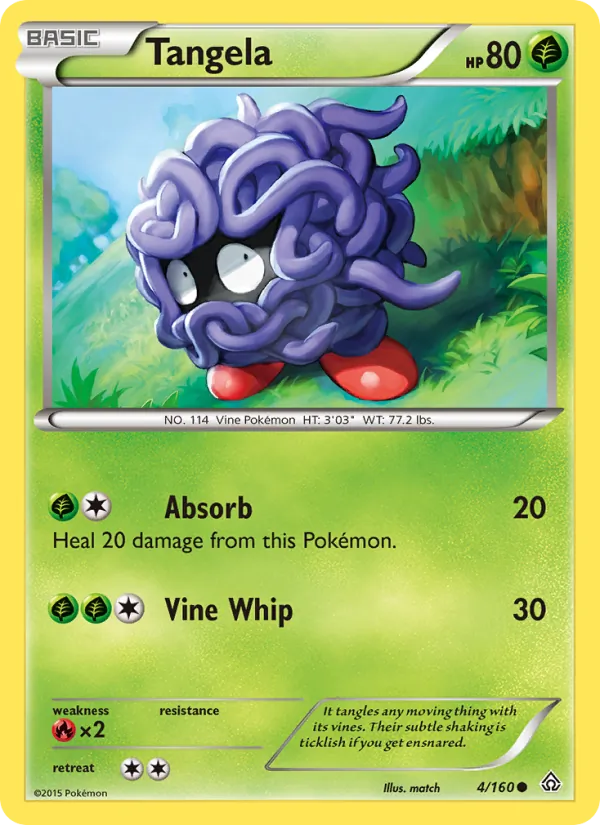 Tangela (Primal Clash #4/160)