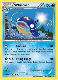 Whiscash (Primal Clash #40/160)