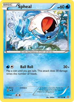 Spheal (Primal Clash #45/160)