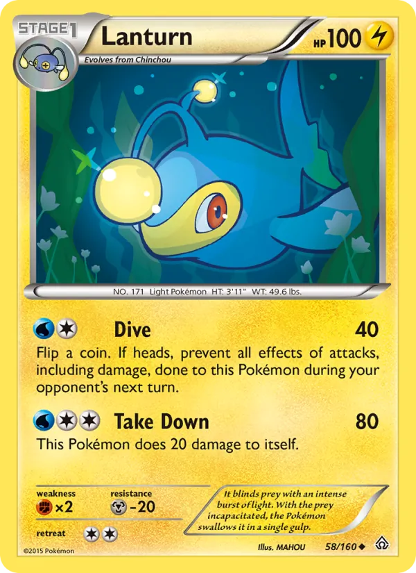 Lanturn (Primal Clash #58/160)