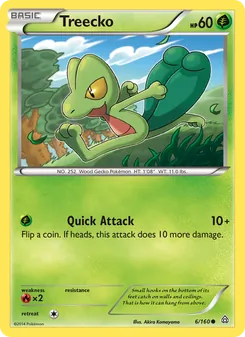 Treecko (Primal Clash #6/160)