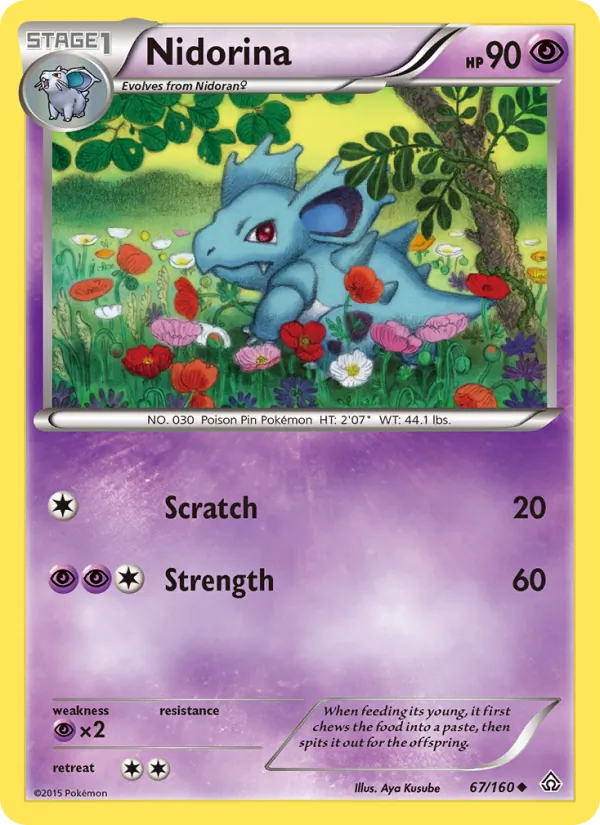 Nidorina (Primal Clash #67/160)