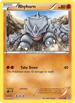Rhyhorn (Primal Clash #74/160)