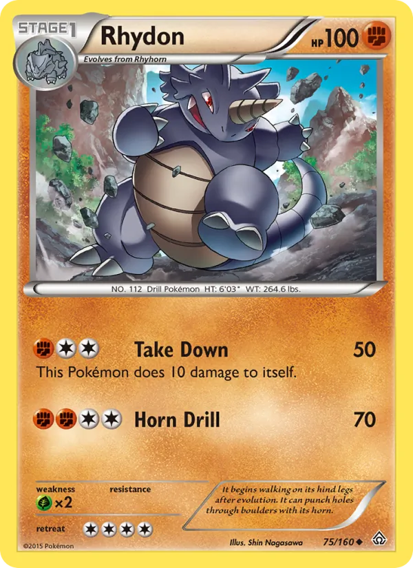 Rhydon (Primal Clash #75/160)