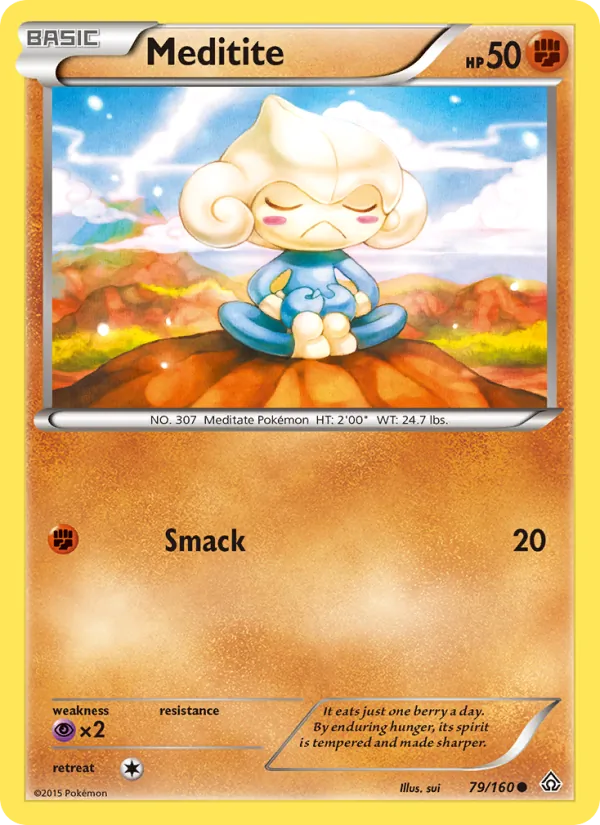 Meditite (Primal Clash #79/160)