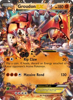 Groudon EX (Primal Clash #85/160)