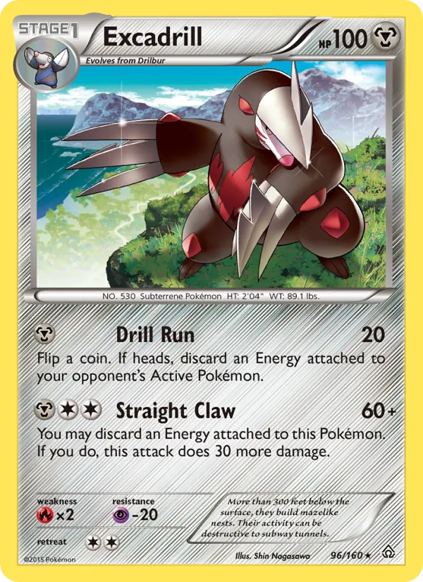 Excadrill (Primal Clash #96/160)