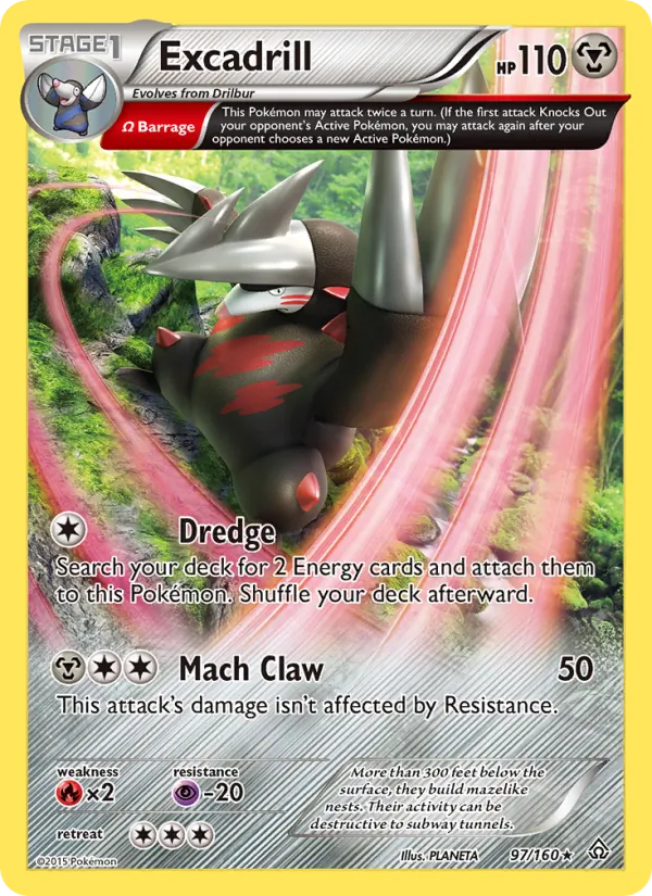 Excadrill (Primal Clash #97/160)
