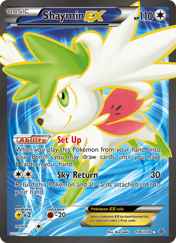 Shaymin EX (Roaring Skies #106/108)