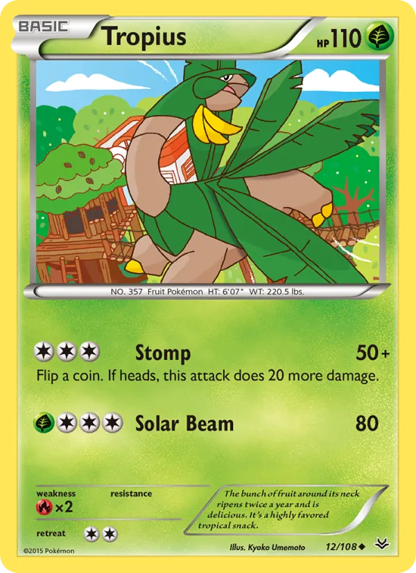 Tropius (Roaring Skies #12/108)
