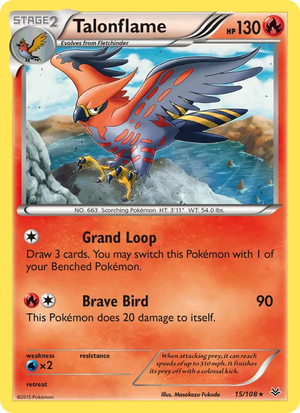 Talonflame (Roaring Skies #15/108)