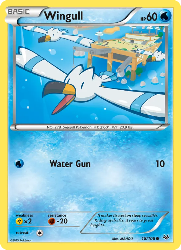 Wingull (Roaring Skies #18/108)