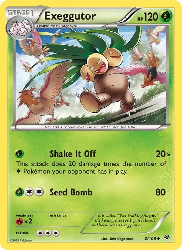 Exeggutor (Roaring Skies #2/108)