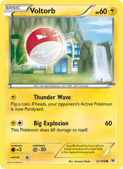 Voltorb (Roaring Skies #21/108)