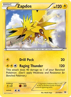 Zapdos (Roaring Skies #23/108)