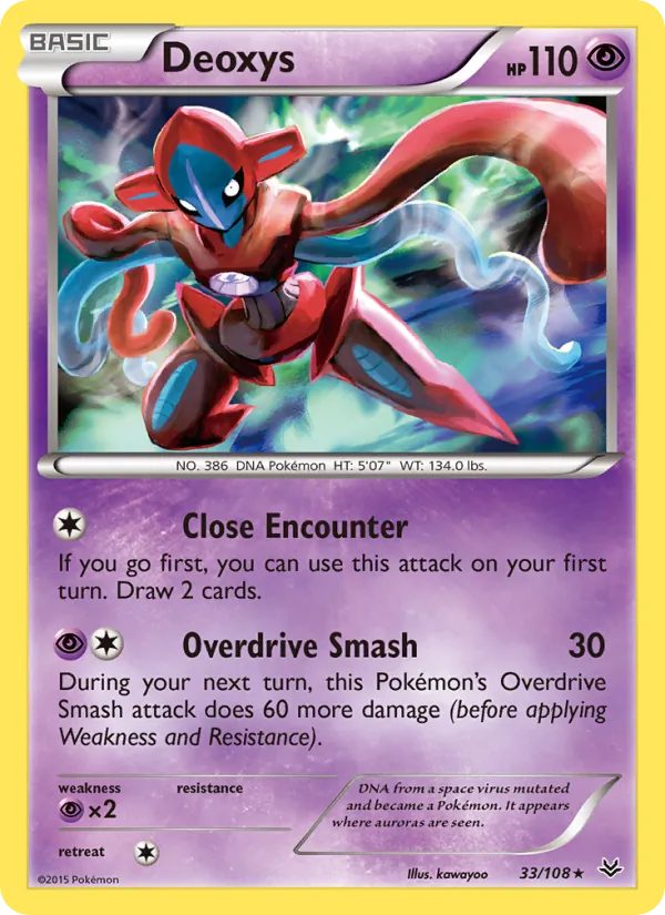 Deoxys (Roaring Skies #33/108)