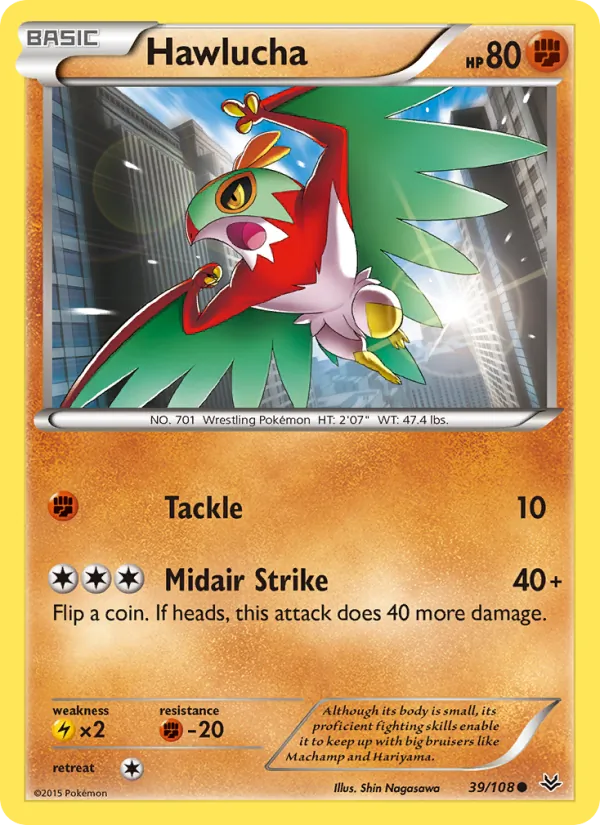 Hawlucha (Roaring Skies #39/108)
