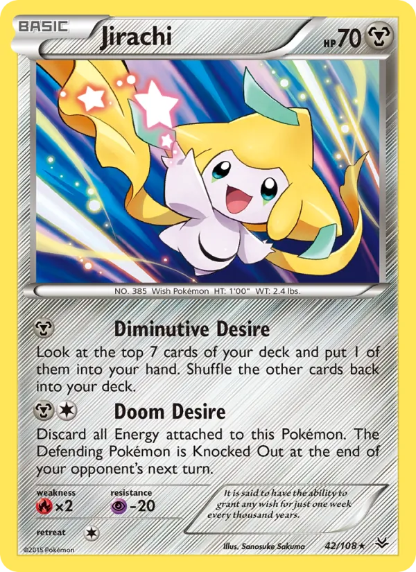 Jirachi (Roaring Skies #42/108)
