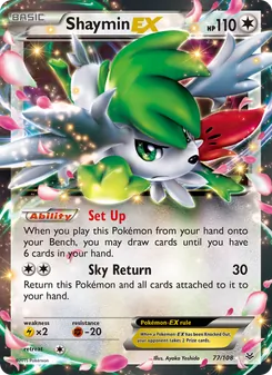 Shaymin EX (Roaring Skies #77/108)
