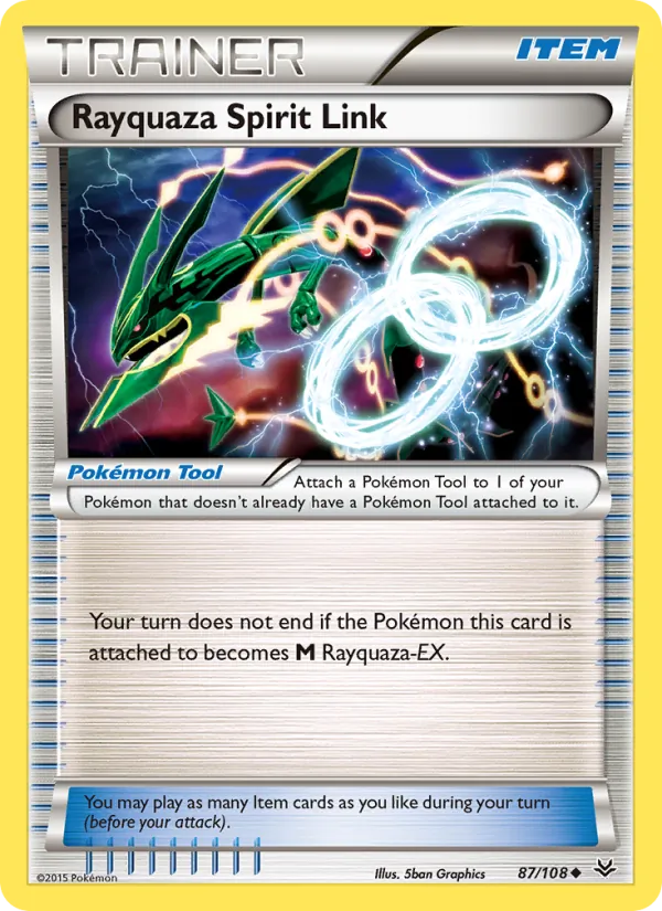 Rayquaza Spirit Link (Roaring Skies #87/108)