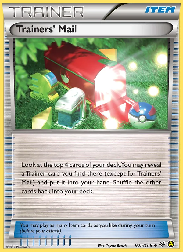 Trainers' Mail (Roaring Skies #92a/108)