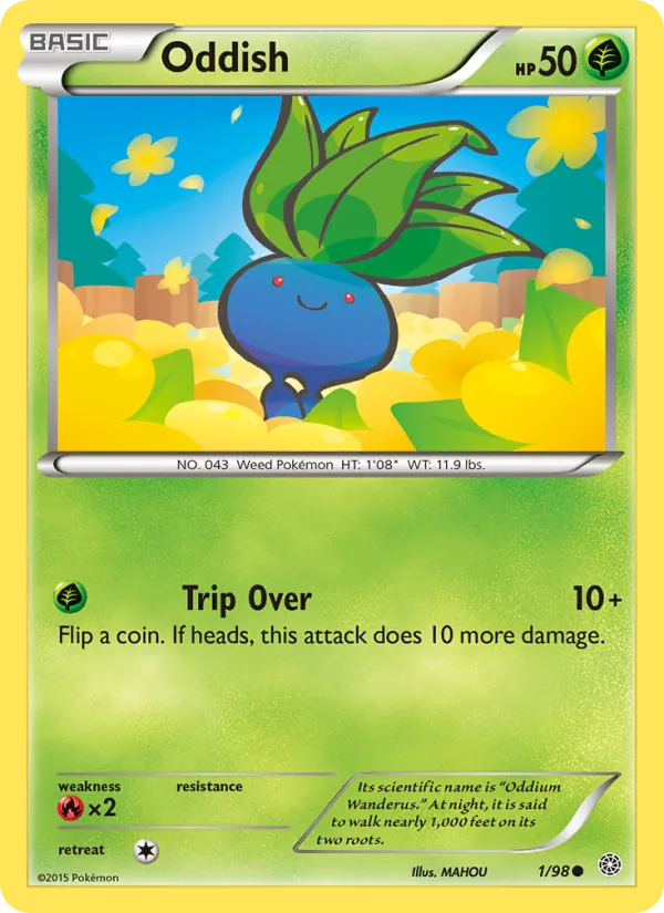 Oddish (Ancient Origins #1/98)