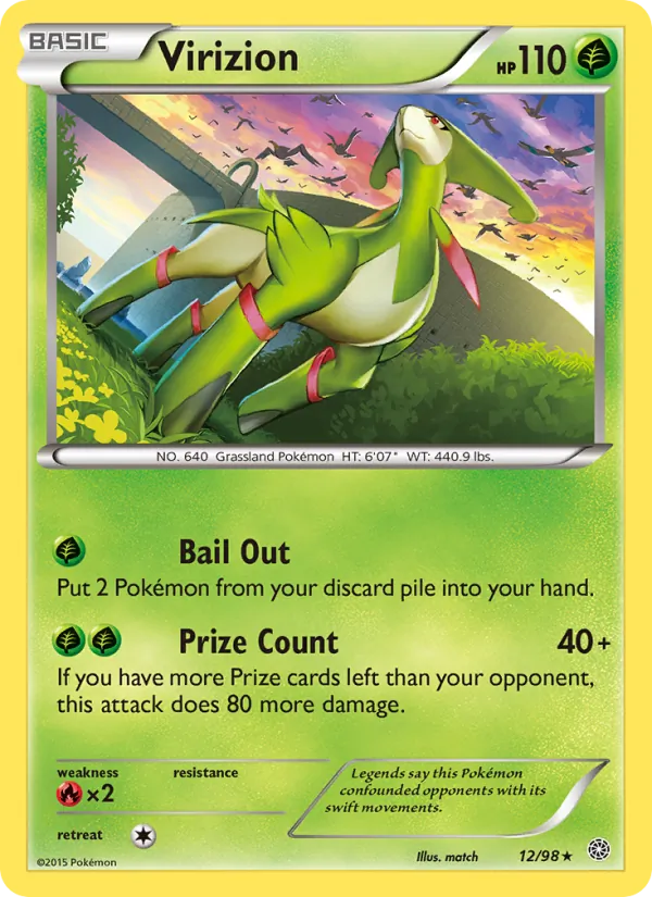 Virizion (Ancient Origins #12/98)