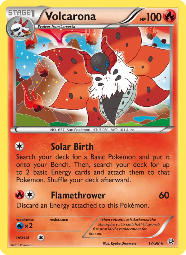 Volcarona (Ancient Origins #17/98)