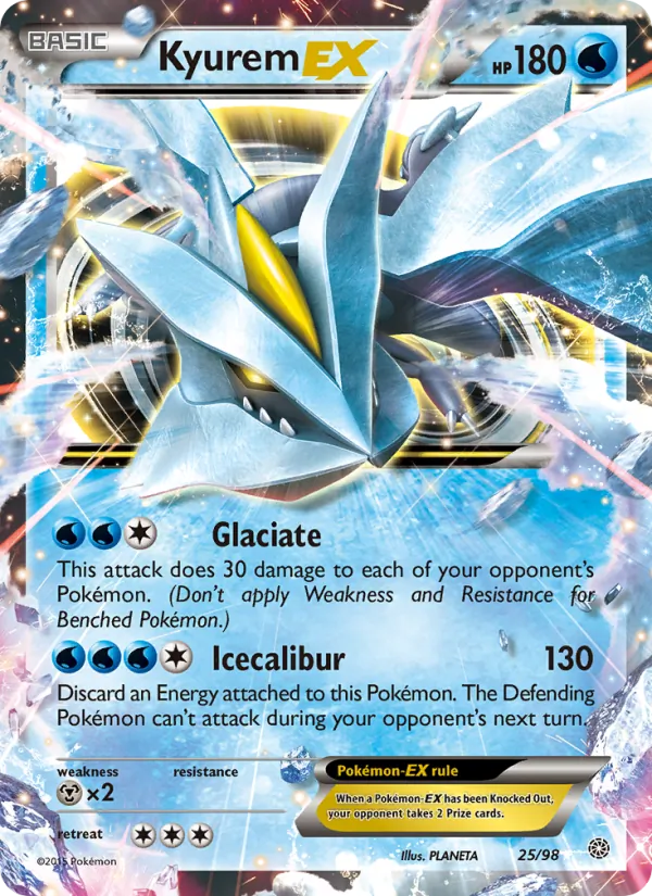 Kyurem EX (Ancient Origins #25/98)