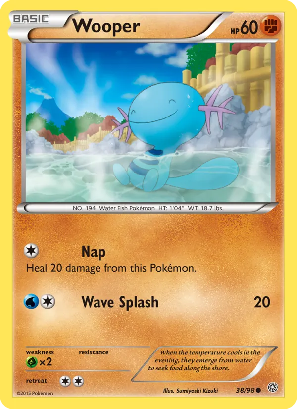 Wooper (Ancient Origins #38/98)