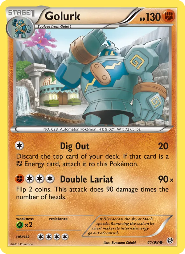 Golurk (Ancient Origins #41/98)