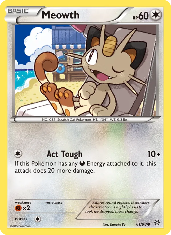 Meowth (Ancient Origins #61/98)