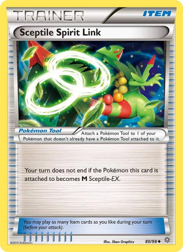 Sceptile Spirit Link (Ancient Origins #80/98)