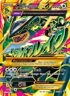 M Rayquaza EX (Ancient Origins #98/98)