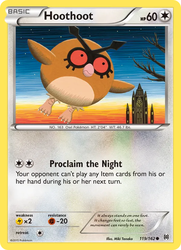 Hoothoot (BREAKthrough #119/162)