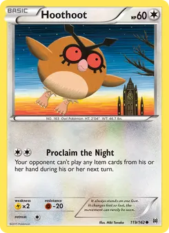 Hoothoot (BREAKthrough #119/162)