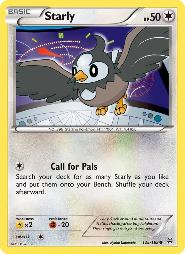 Starly (BREAKthrough #125/162)