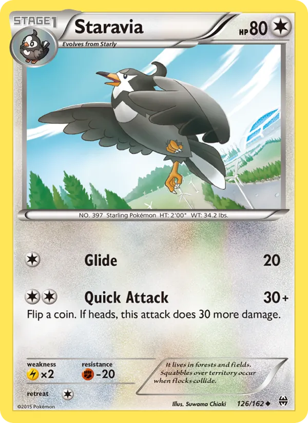 Staravia (BREAKthrough #126/162)