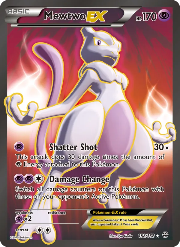 Mewtwo EX (BREAKthrough #158/162)