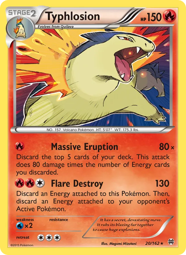 Typhlosion (BREAKthrough #20/162)