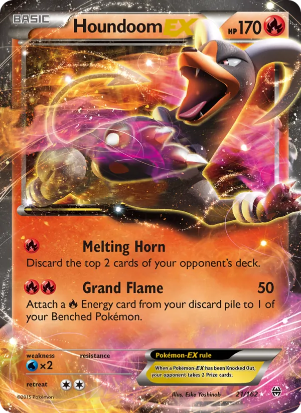 Houndoom EX (BREAKthrough #21/162)