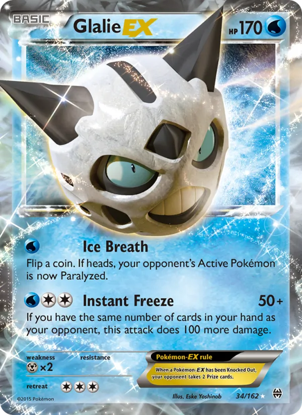 Glalie EX (BREAKthrough #34/162)