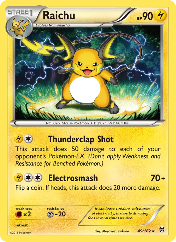 Raichu (BREAKthrough #49/162)