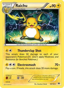 Raichu (BREAKthrough #49/162)